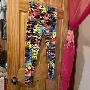 Colorful Tie-Dye Leggings